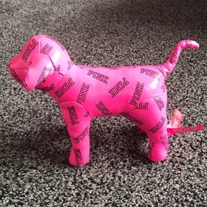 PINK Victoria’s Secret pink paten leather dog